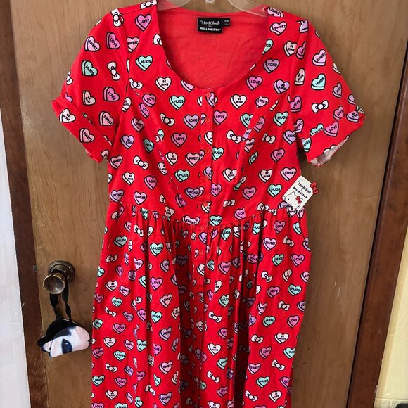 NEW WITH TAGS Modcloth for Hello Kitty Dress - Picture 1 of 3